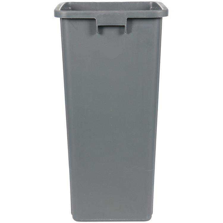 Poubelle commerciale à ouverture supérieure 90 L, gris LDPE, 405 x 400 x 784 mm | Adexa XDL90BGREY