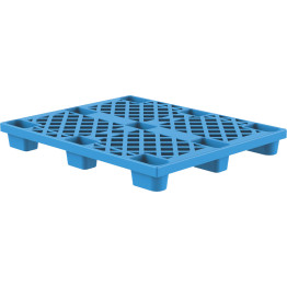 Palette légère et emboîtable en plastique perforé 1200 x 1000 x 140 mm bleue | Adexa XDP1210DABLUE Palette légère et emboîtable en plastique perforé 1200 x 1000 x 140 mm bleue | Adexa XDP1210DABLUE
