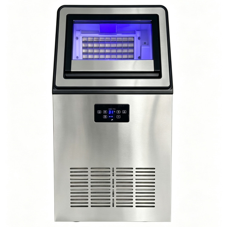 Machine à glaçons cubiques professionnelle autonome 36 kg/24 h avec bac de stockage de 12 kg | Adexa YA380A80F Machine à glaçons cubiques professionnelle autonome 36 kg/24 h avec bac de stockage de 12 kg | Adexa YA380A80F