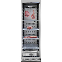 Armoire de maturation de viande professionnelle à sec, 425 L, en acier inoxydable, dimensions : 598 x 680 x 1818 mm | Adexa ZSA450N