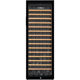 Cave à vin commerciale 458 litres, 191 bouteilles, porte vitrée, 15 étagères, dimensions : 598 x 701 x 1772 mm | Adexa ZSA459