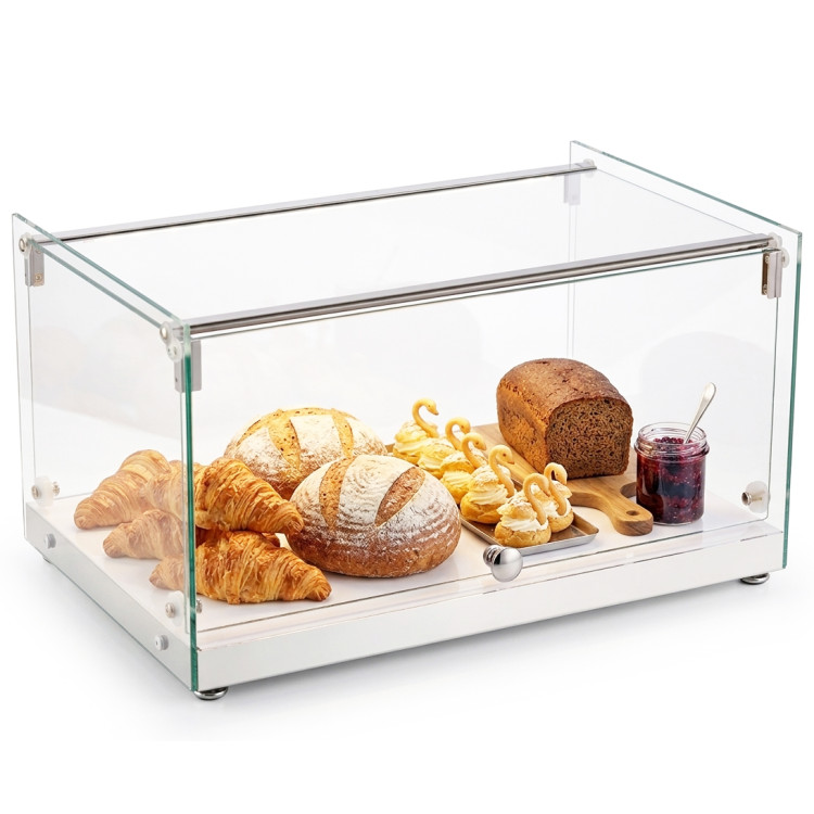 Vitrine à pâtisserie en verre 555 x 361 x 312 mm | Adexa ZW35SS