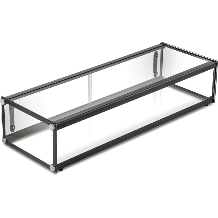 Vitrine neutre noire 920 x 330 x 200 mm | Adexa ZW48SS