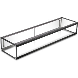 Vitrine neutre noire 1200 x 330 x 200 mm | Adexa ZW68SS Vitrine neutre noire 1200 x 330 x 200 mm | Adexa ZW68SS