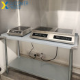 Plaque de cuisson à induction double côte à côte professionnelle 7000 W (3500 W + 3500 W) à commandes tactiles et câblée | Adexa CX002 Plaque de cuisson à induction double côte à côte professionnelle 7000 W (3500 W + 3500 W) à commandes tactiles et câblée | Adexa CX002