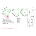 Chambre froide avec groupe congélateur 1500×1800×2200 mm | Adexa FFKIT1518