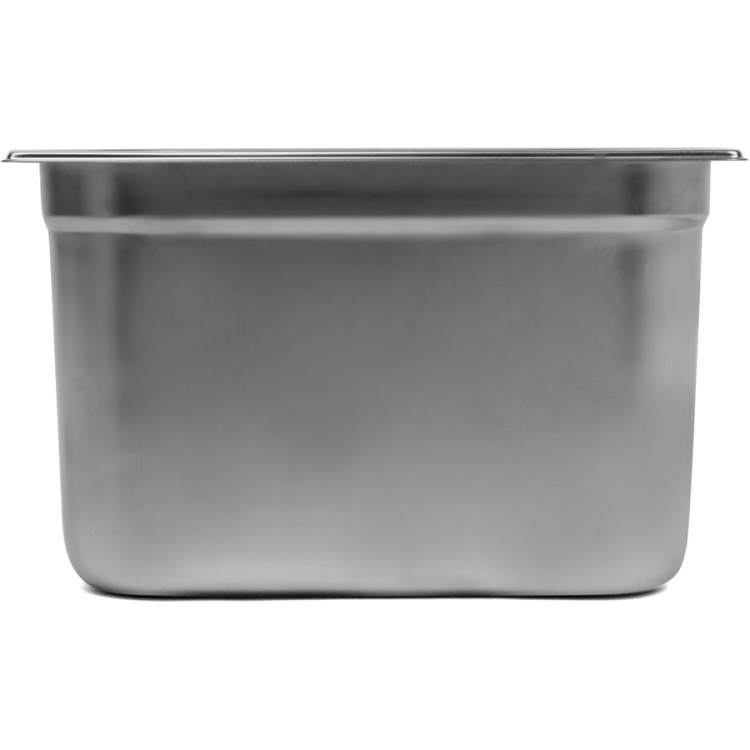 Casserole gastronorme en acier inoxydable GN1/3, profondeur 200 mm | Adexa 8138