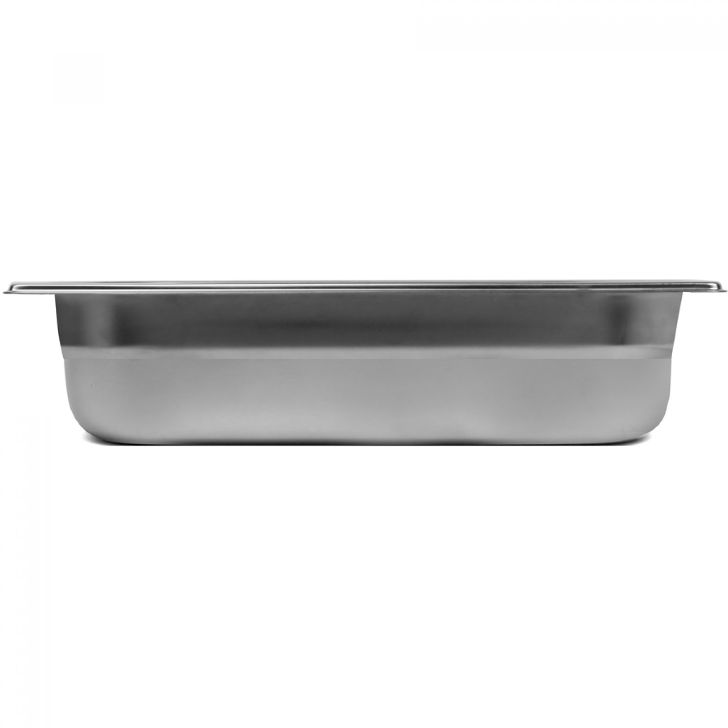 Bac inox gastronorme GN 1/2 profondeur 65 mm.